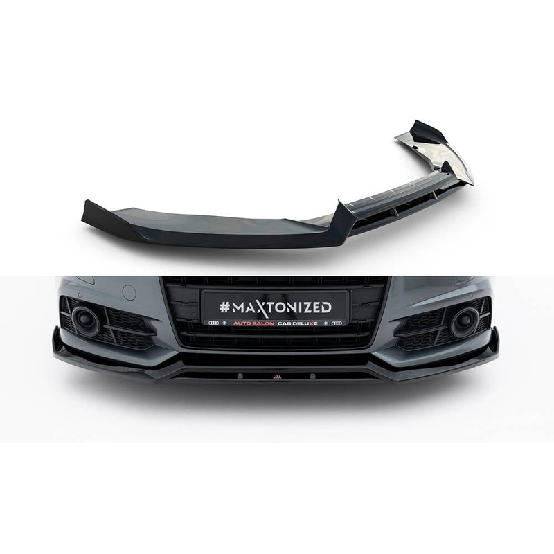 Maxton Design Front Splitter V.3 – Audi A6 / A6 C7 S-Line/ S6 C7 Facelift