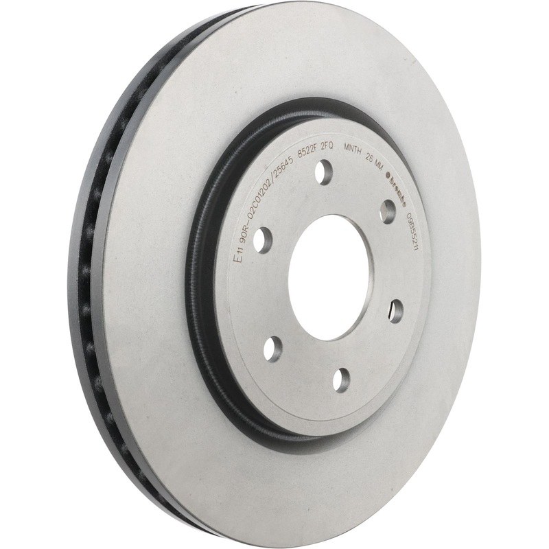 PRIME UV Coated Front Disc Brake Rotor – 09.B552.11