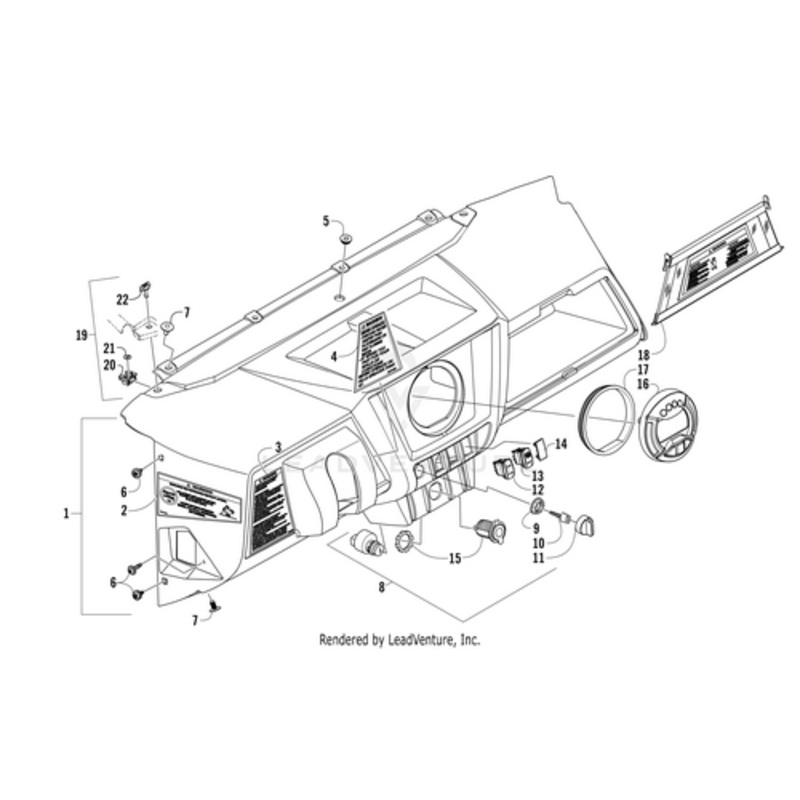 Gauge Ps-Iso (018 Wc Sport) (Inc. 17) by Arctic Cat