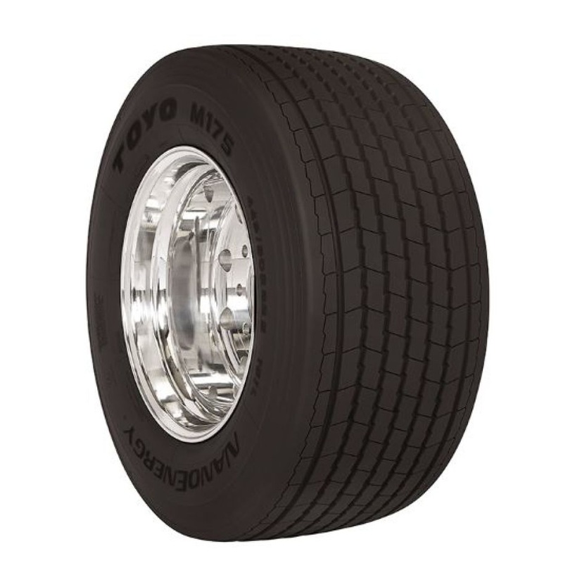 Toyo M175 Tire – 445/50R22.5 161L L/20 (31.66 FET Inc.)