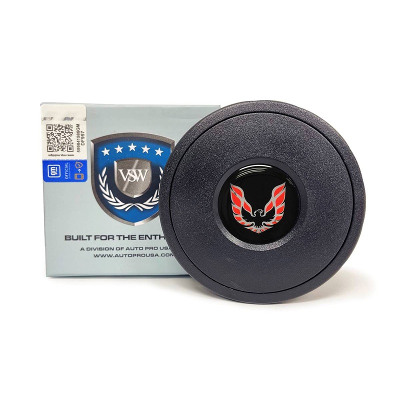 VSW S9 | Red Pontiac Firebird Emblem, 1970-81 | Standard Horn Button | STE1021