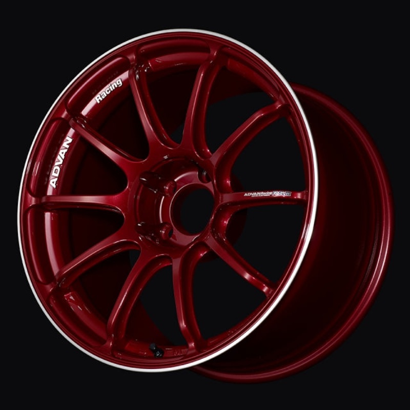 Advan RSIII Wheel – 18×8.0 +48 | 5×100 | Racing Candy Red & Ring