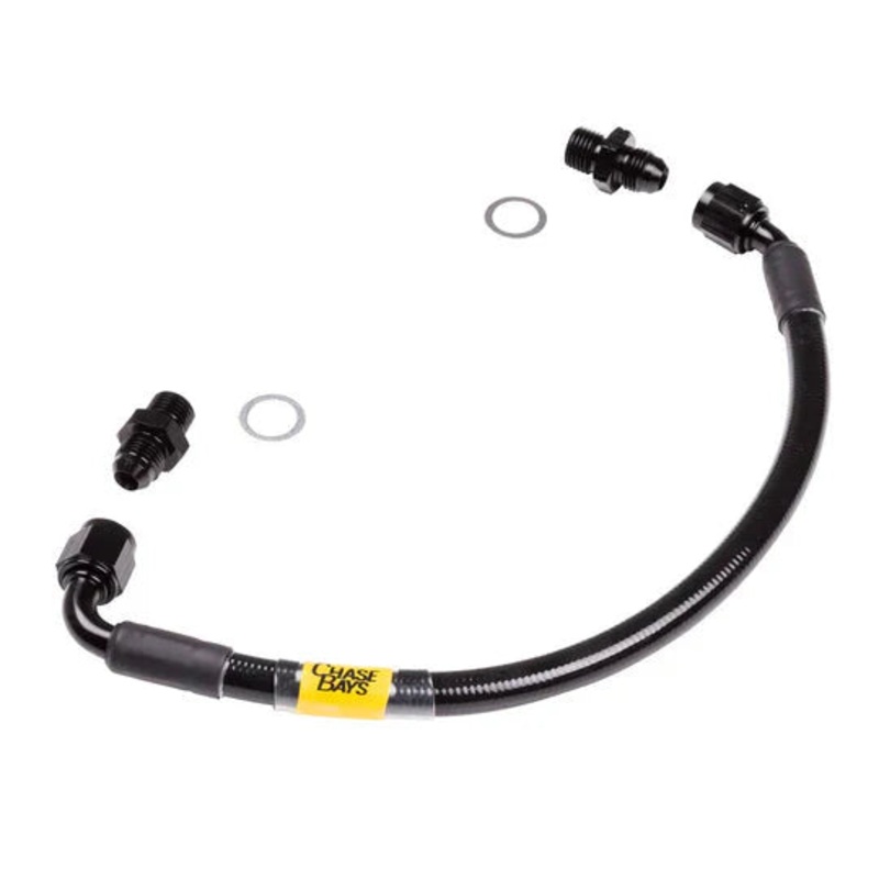 Chase Bays High Pressure Power Steering Hose | 1982 – 1991 BMW 3-Series w/ M52 / M54 / S54 (CB-E30-S54PS)