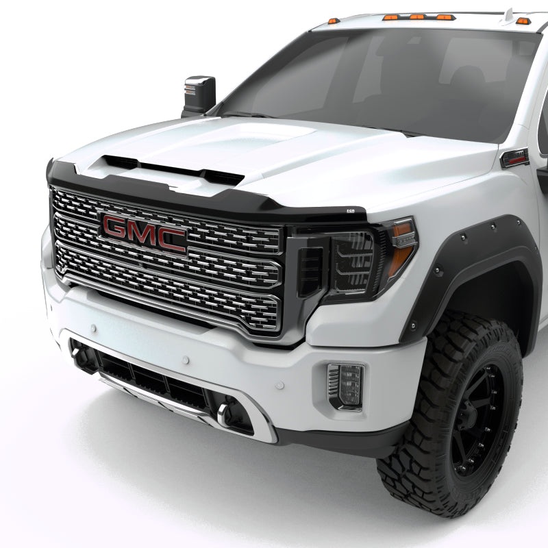 EGR 20+ GMC Sierra  Superguard Hood Shield – Dark Smoke