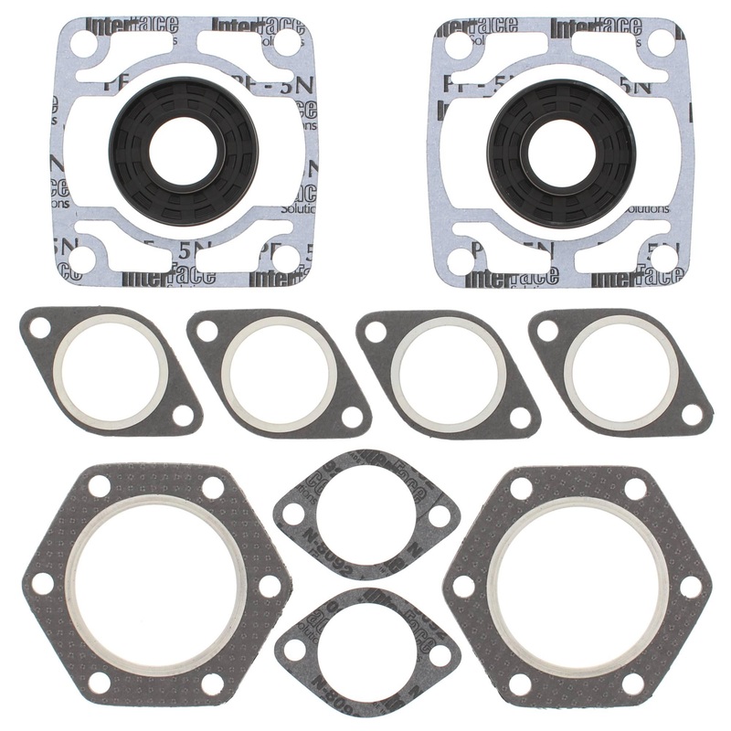 Vertex 711078A Gaskets 78-79 Polaris Cobra Complete Gasket Kit w/ Oil Seals