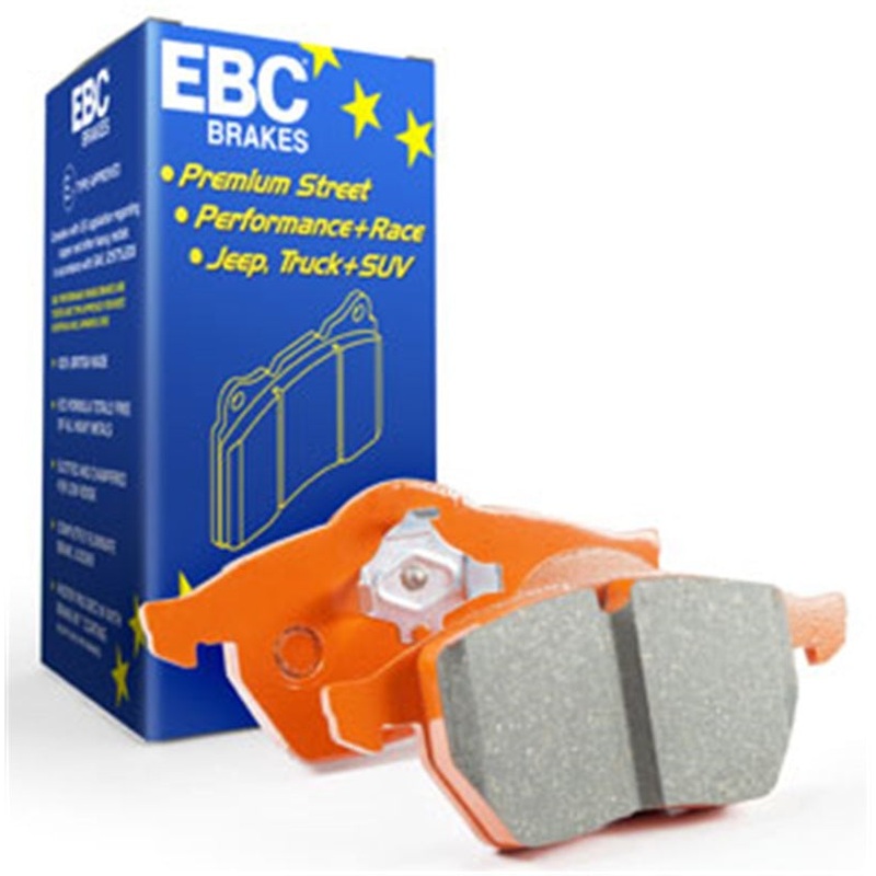 EBC 90-00 Aston Martin Vantage 5.3 (Twin Supercharged)(AP) Orangestuff Front Brake Pads