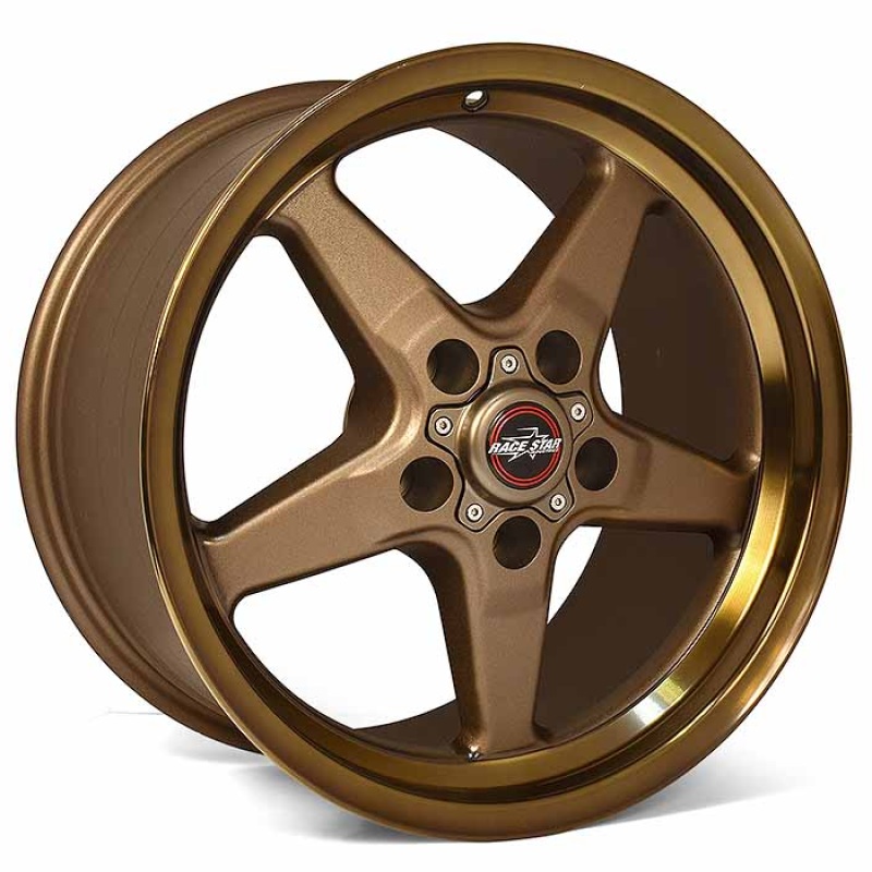 Race Star 92 Drag Star Bracket Racer 20×6 5×115 BC 3.20 BS Bronze | 92-060446BZ