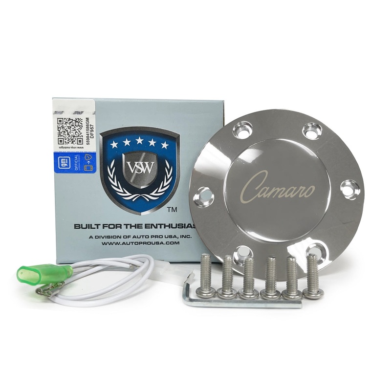 VSW S6 | Camaro Emblem, 1968-69 | Chrome Etched Horn Button | STE1027-79C