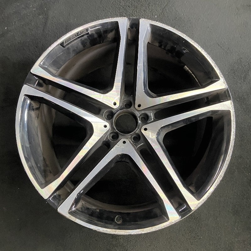 22″ MERCEDES GLE-CLASS 16 292 Type SUV Cpe VIN E 4th digit GLE450 22×11 10 spoke 5 pairs sales code 671 Original OEM Wheel Rim