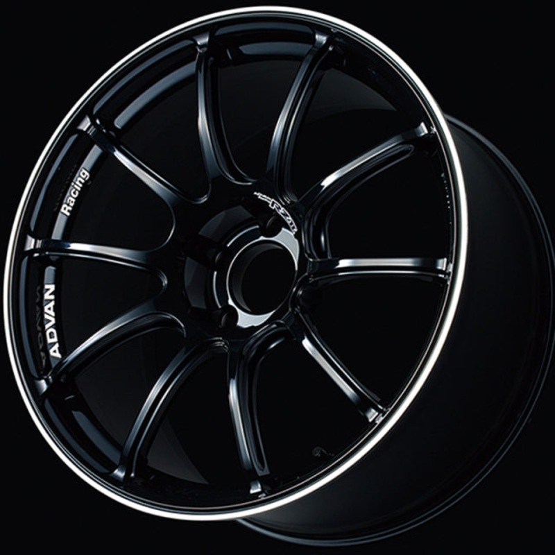 Advan RZII Wheel – 18×10.5 +15 | 5×114.3 | Racing Gloss Black & Ring
