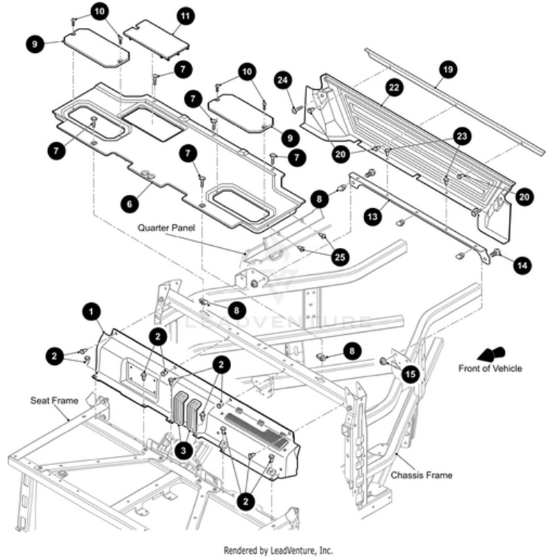 Cover Storage Pocket by Arctic Cat