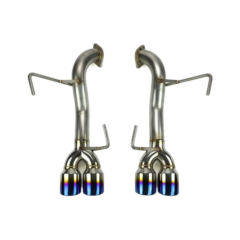 ETS Extreme Axle Back Exhaust Titanium Tip No Mufflers – 2015-19 WRX / 2015-2018 STI