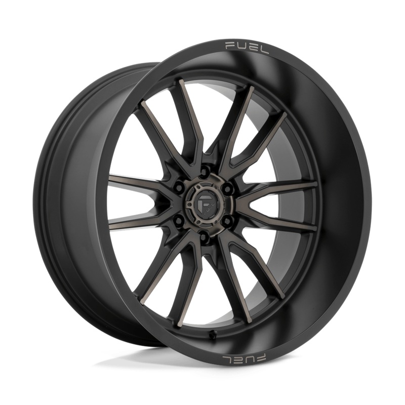 Fuel Wheels D762 Clash 24″ 6×135 Matte Black Double Dark Tint