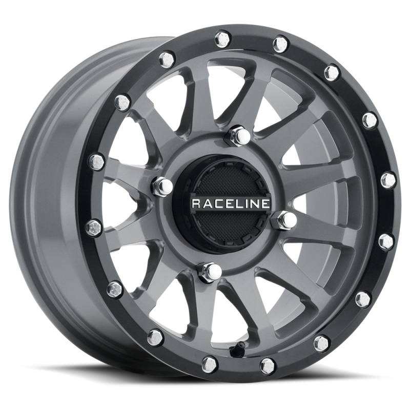 Kansei A95SG Trophy 14x7in / 4×137 BP / 10mm Offset / 110.18mm Bore – Grey & Black Lip Wheel