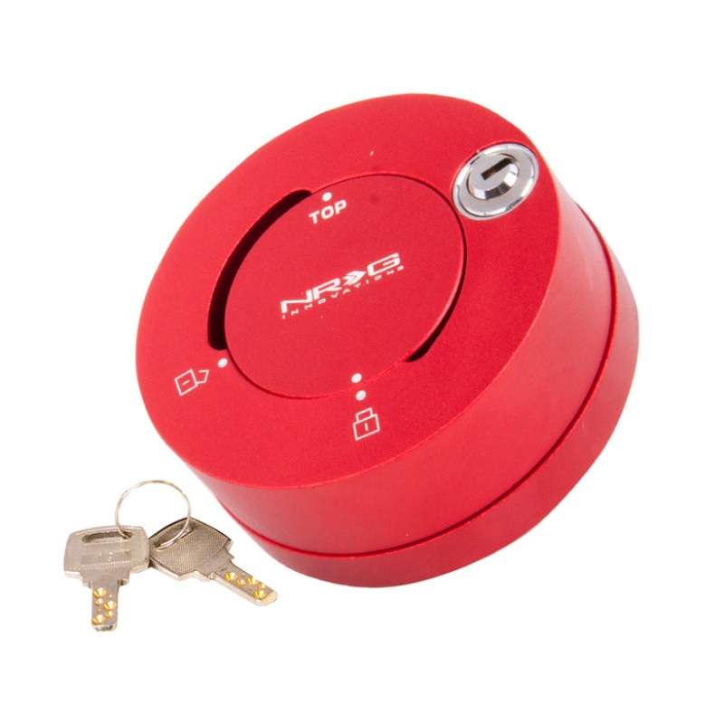 NRG Steering Wheel Quick Release Quick Lock – Red