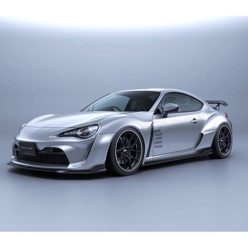 Artisan Spirits Black Label Wide Fender Kit – 2013-2020 Subaru BRZ/Scion FR-S/Toyota GT86 (ZC6/ZN6)