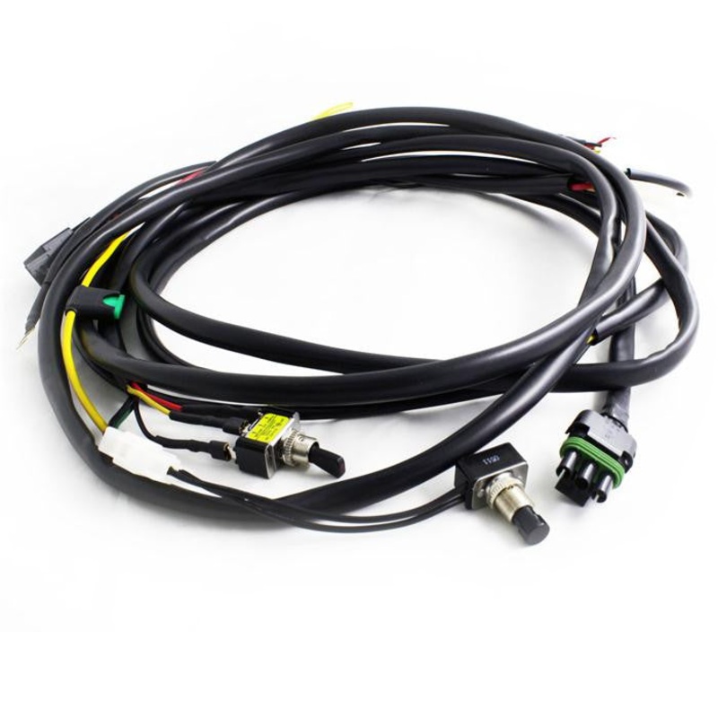 Baja Designs OnX6/XL Hi-Power w/Mode Switch 2-Light Max (355 Watts) Wiring Harness – Universal