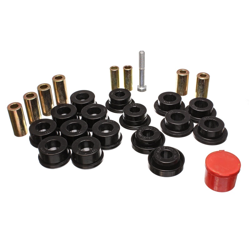 Energy Suspension Control Arm Bushings – Front – Black