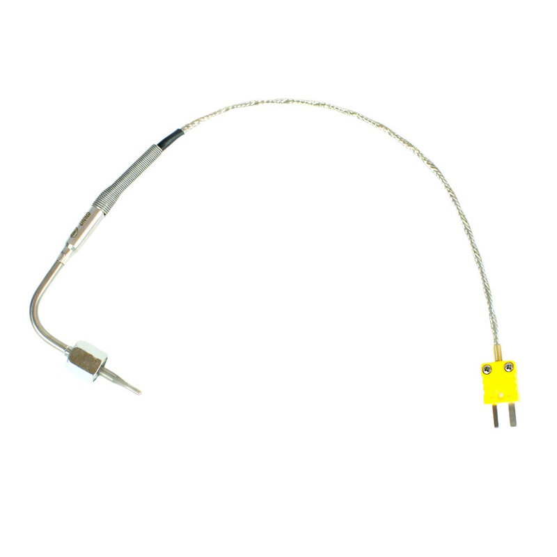 New! Mychron EGT Exhaust Gas Sensor Only, Big Nut Style with CLOSED Tip, 90 Degree