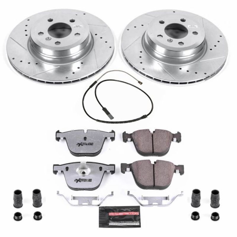 PowerStop Power Stop 2019 BMW X6 Rear Z26 Street Warrior Brake Kit