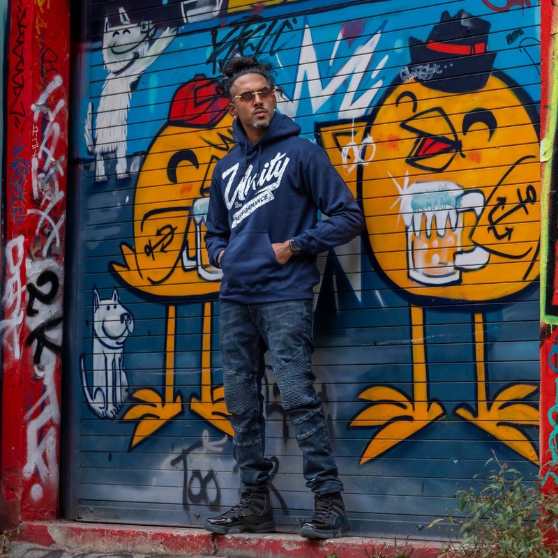 Unity Performance “UNITY CAMO” Blue Hoodie