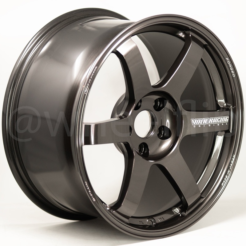 Volk Racing TE37 Saga S-Plus 18×9.5 +45 5×120 Diamond Black (SET)