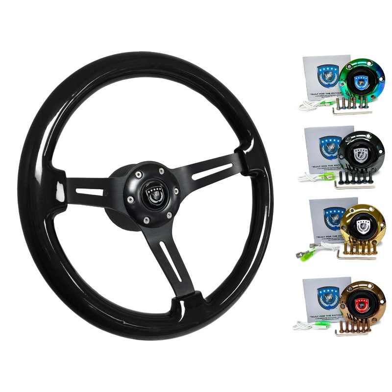 2000+ Toyota Tundra Steering Wheel Kit | Black Ash Wood | ST3073