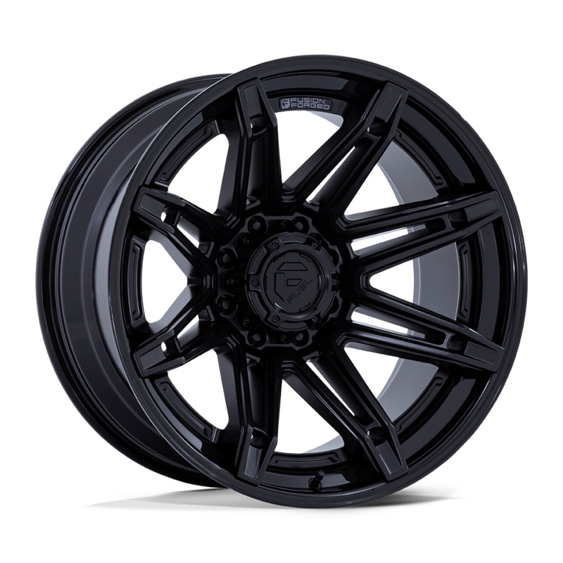 Fuel Wheels FC401 Brawl 20″ 8×165.1 Matte Black With Gloss Black Lip
