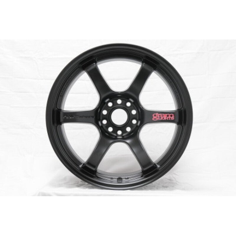 Gram Lights 57DR 18×9.5 +38 5-120 Semi Gloss Black Wheel