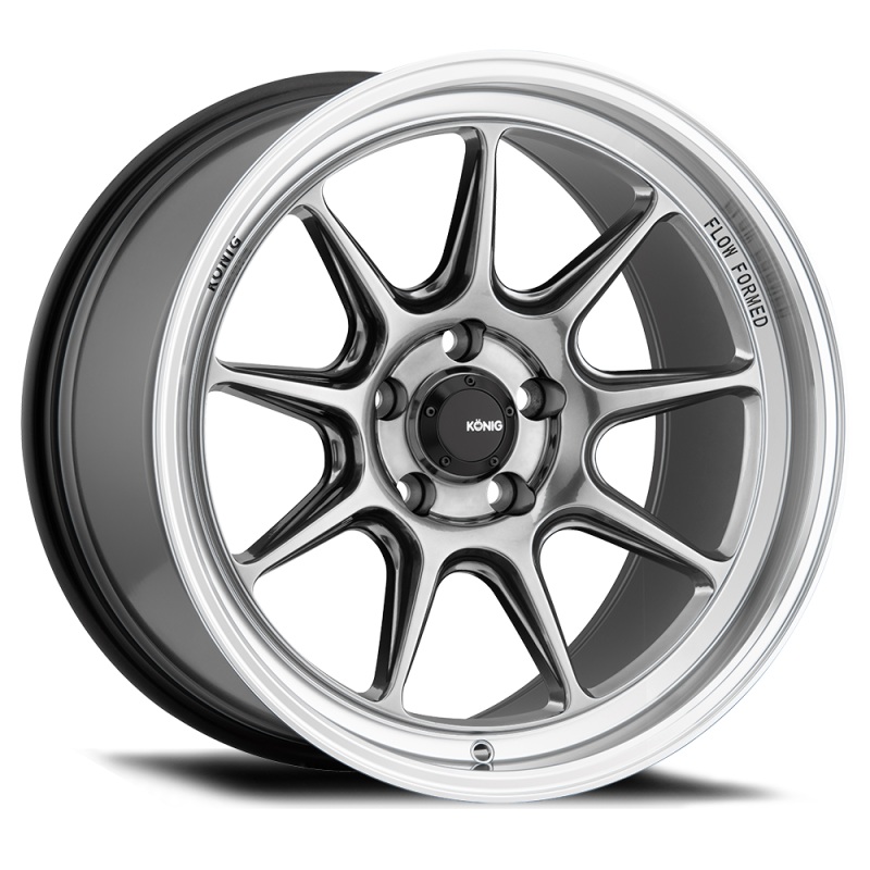 Konig Countergram 15×8 4×100 ET25 Hyper Chrome / Machined Lip