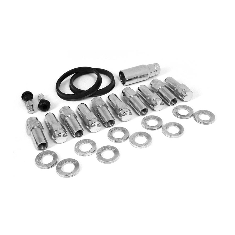 Race Star 7/16in GM Closed End Deluxe Lug Kit – 10 PK | 601-1414-10