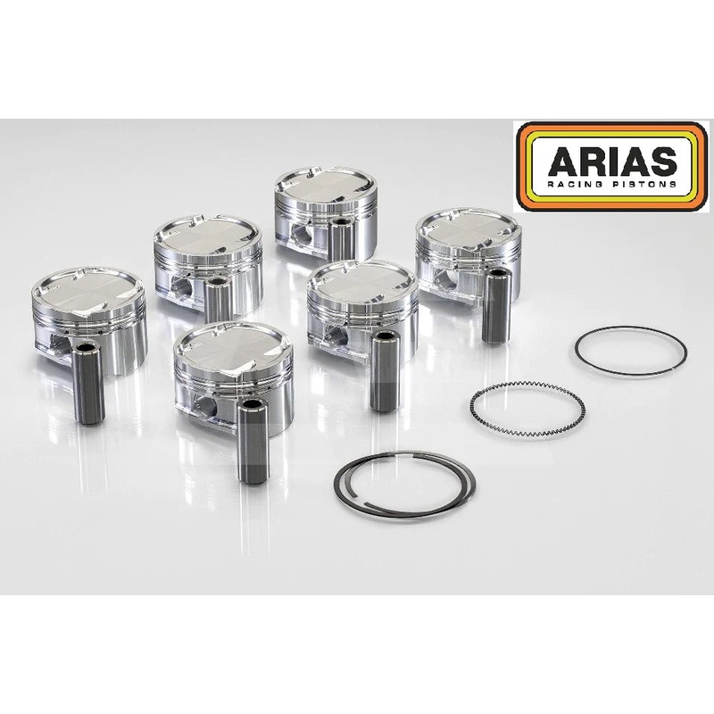 Arias Pistons Toyota 3.0L 2J2-GTE Bore 3.386 CH 1.338 Stroke 3.386 Rod 5.590 CR 9 Dish 45cc Head