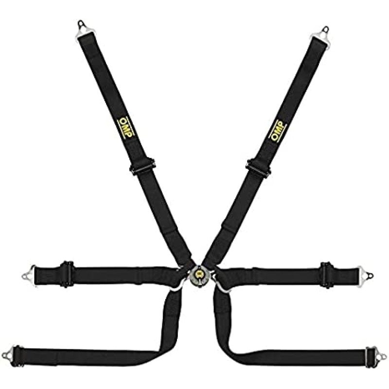 OMP Safety Harness Tecnica 2In Prot Black Pull Up – | Fia 8853-2016
