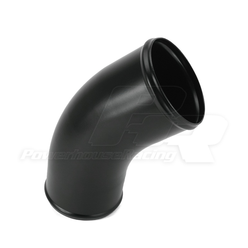 PHR 4″ Intake Pipe for Single Turbo- Matte black powder coat