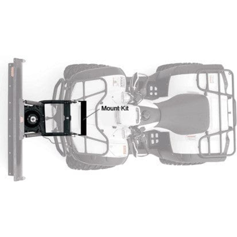 Polaris SXS Provantage Front Snow Plow Mounting Kit By Warn