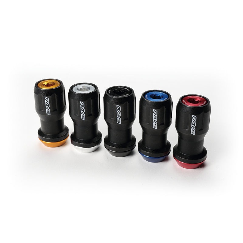 Rays 45MM 12×1.25 Formula Lug Nut FN-II Set 20 – Black/Red