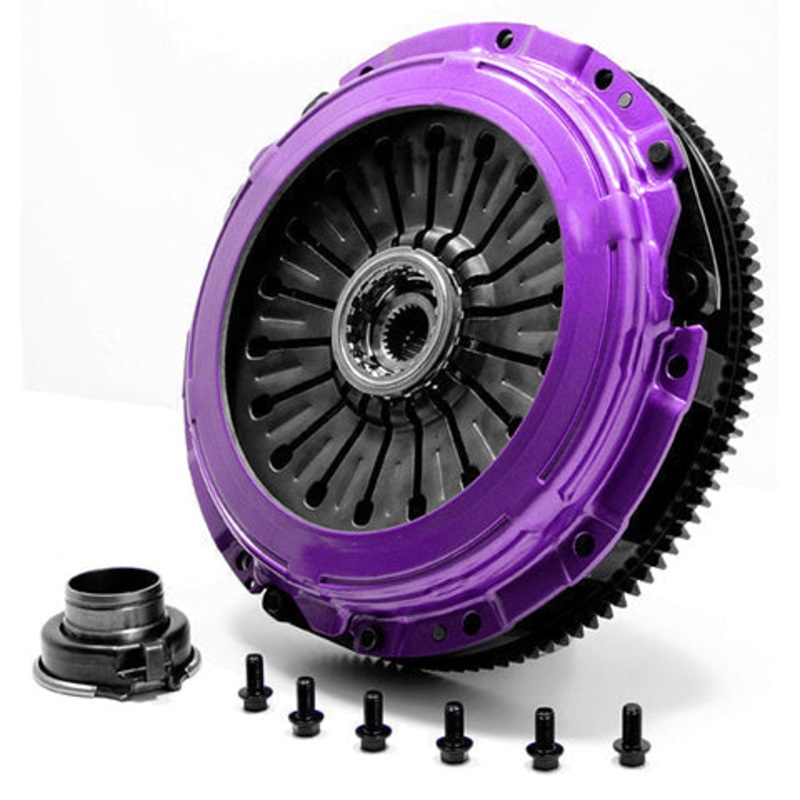 XClutch Twin Carbon Blade Clutch Kit | 1997-2006 Mitsubishi Lancer EVO 4/5/6/7/8/9 (XKMI23522-2P)