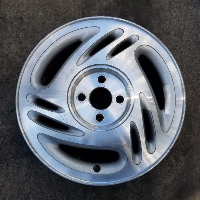 15″ SATURN S SERIES 97 15×6 aluminum 9 slot w/o teardrop Original OEM Wheel Rim