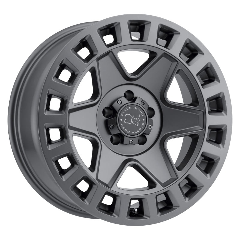 17×9.0 Black Rhino York Matte Gunmetal
