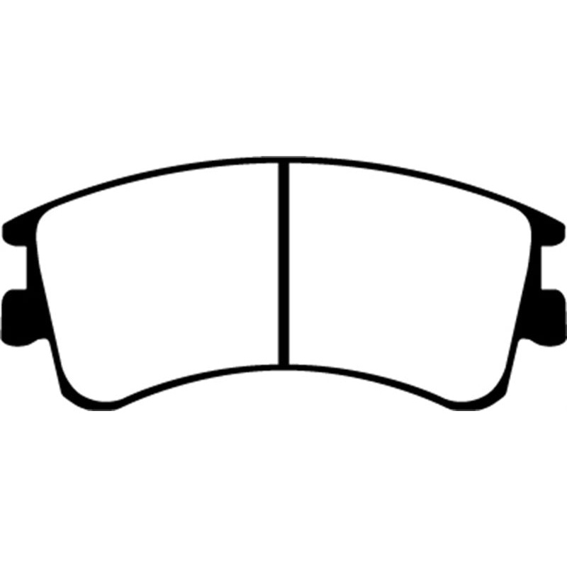 EBC 03-05 Mazda 6 2.3 Greenstuff Front Brake Pads