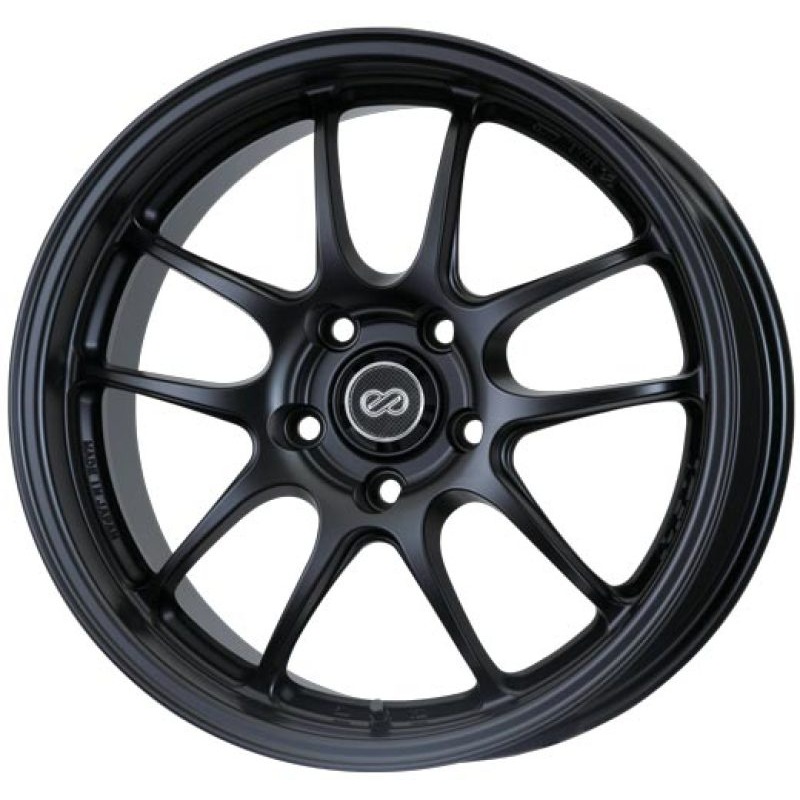 Enkei PF01 18×8 5×114.3 Bolt Pattern 40mm Offset – Black Wheel 15-17 WRX / 05-07 STi (SPECIAL ORDER)