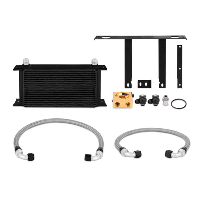 Mishimoto 10-12 Hyundai Genesis Coupe 2.0T Thermostatic Oil Cooler Kit – Black