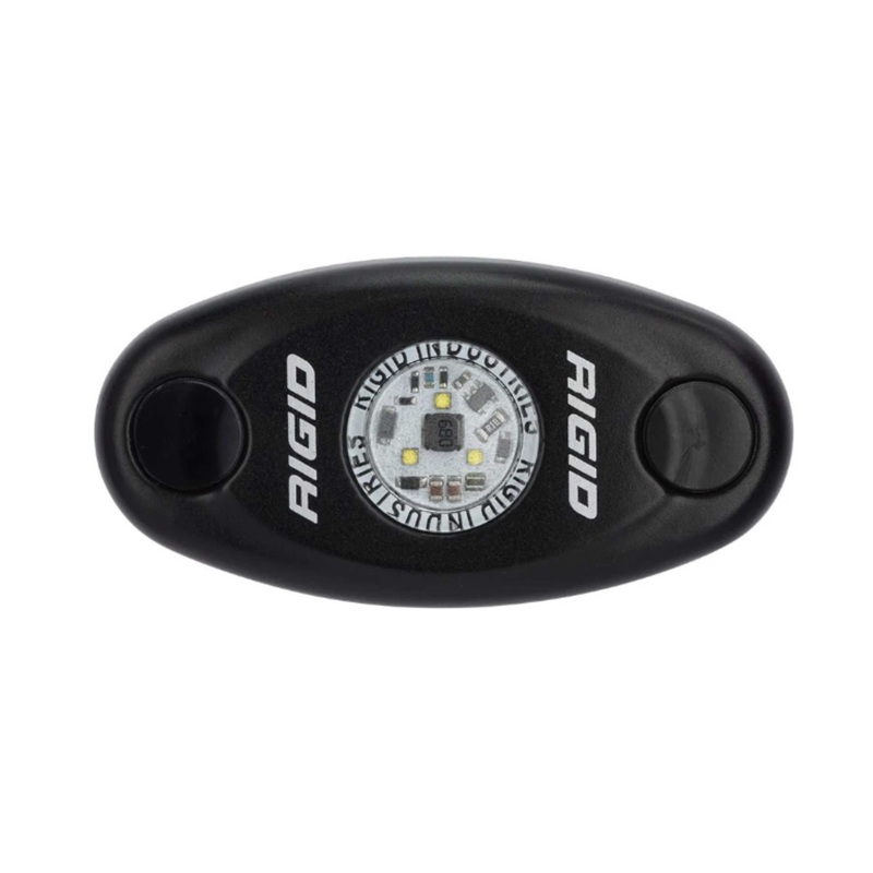 Rigid Industries Rigid A-Series LED Rock Light Kit – High Power / Blue / 4pk (RIG400233)