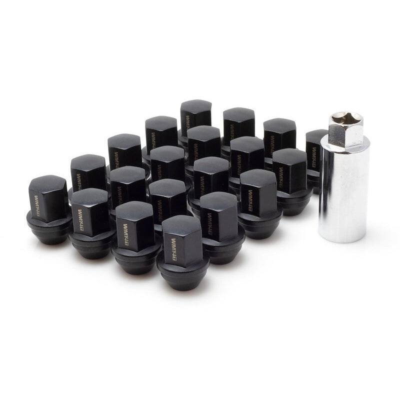 Wheel Mate WM14T Closed End Lug Nuts – QTY 20/Black