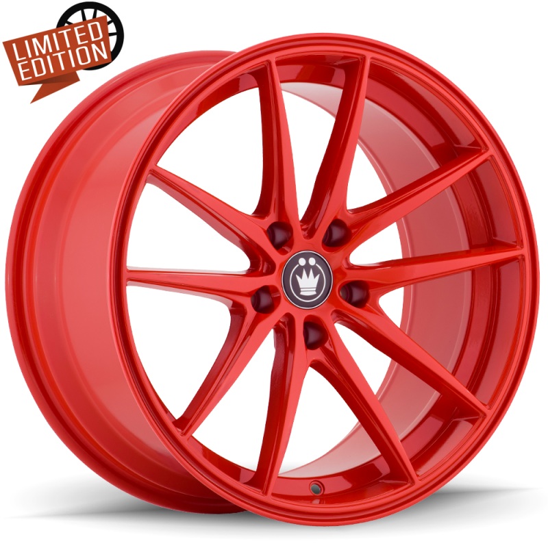 Konig Oversteer 17×8 5×114.3 ET45 Gloss Red