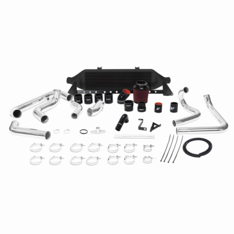 Mishimoto Front Mount Intercooler Black WRX 2008-2014 | MMINT-WRX-08BK