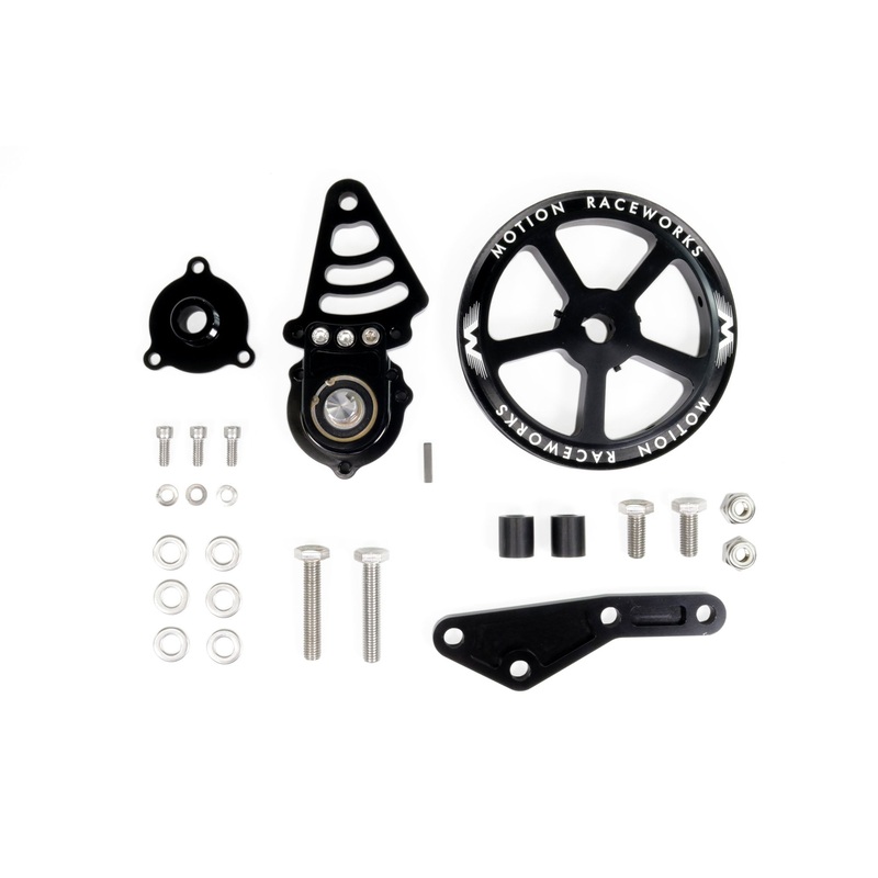 Motion Raceworks Driver Side LS Mechanical Cable Drive Fuel Pump Bracket Corvette Spacing