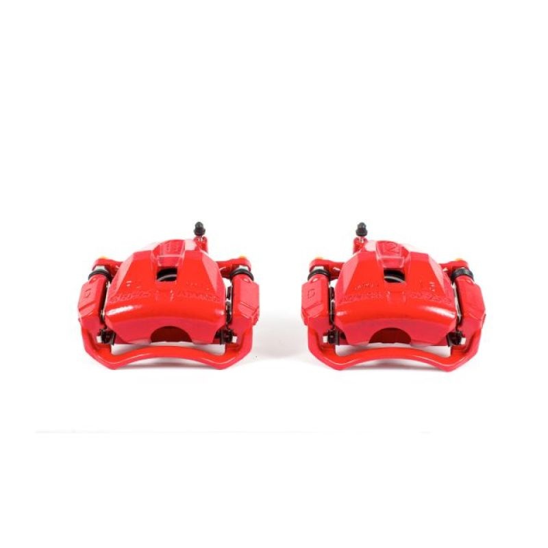 Power Stop 05-15 Toyota Tacoma Front Red Calipers w/Brackets – Pair