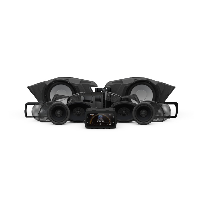 Rockford Fosgate HD14-PMX-STG5 Stage-5 Complete Kit for 2014-2023 Harley-Davidson Street Glide & Road Glide Gen-3