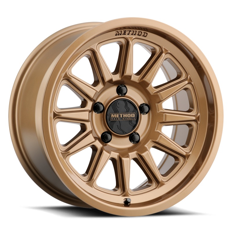 Method MR323 20×9 / 8×180 BP / 12ET / 5.44in BS / 130.81mm CB – Gloss Bronze Wheel